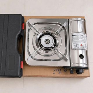 BẾP GAS INOX DU LỊCH LENG HOUR INTERNATIONAL HỘP NHỰA (T10)
