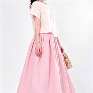 Impéris Fashion | Chân Váy Hồng Xòe Freesize