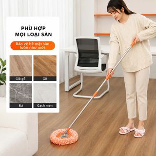CHỔI LAU NHÀ HOA HƯỚNG DƯƠNG ĐA NĂNG (T100)