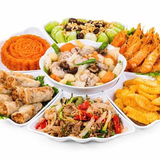 BỘ BÁT ĐĨA NHỰA HOA MẶT TRỜI 6836 (T8)