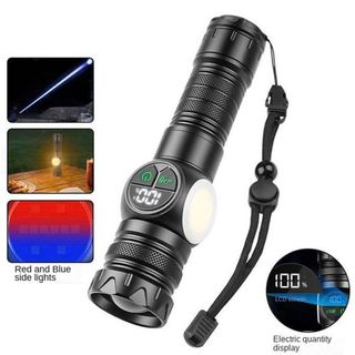 ĐÈN PIN SẠC USB BLACKON MÀN HÌNH LED COB ĐA NĂNG
