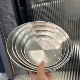BỘ 5 ĐĨA INOX BẠC (T200)