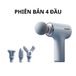 MÁY MASSAGE CẦM TAY NEXPRO 4 ĐẦU MASSAGE