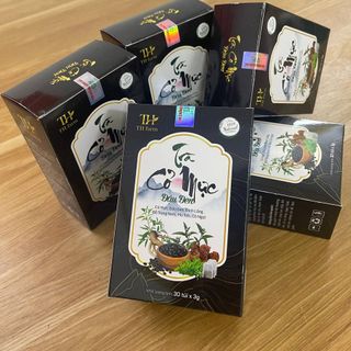 Trà Cỏ Mực Đậu Đen TH Farm Thanh Nhiệt, Giải Độc - Hộp 30 Túi Lọc Nguyên Chất