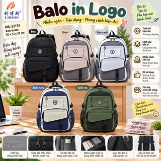 🖤 BALO A6313 – Thiết kế Phong cách streetwear Logo nổi bật, trẻ trung, năng động mỗi ngày