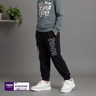 [Sỉ ri] - Set Thu Đông I'm Style 100% Tay ngắn, quần short size Nhí dành cho bé trai Yoko- KH6146