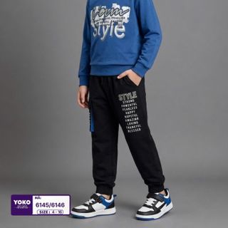 [Sỉ ri] - Set Thu Đông I'm Style 100% Tay ngắn, quần short size Nhí dành cho bé trai Yoko- KH6146