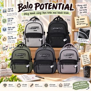 🎯 BALO OTENTIAL A8989 - Phong cách streetwear hiện đại, gọn gàng và đa dụng