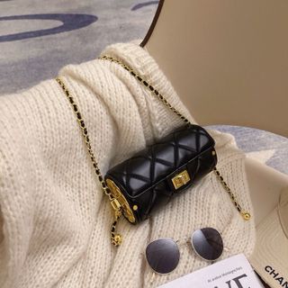 ✨ TÚI XÁCH NỮ DÁNG TRÒN LỤC LẠC CYLINDER BAG ĐAN DÂY XÍCH SANG TRỌNG