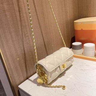✨ TÚI XÁCH NỮ DÁNG TRÒN LỤC LẠC CYLINDER BAG ĐAN DÂY XÍCH SANG TRỌNG