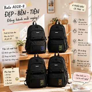 ✨ BALO A028-6, A028-8 – Phong cách đường phố năng động, dễ phối đồ