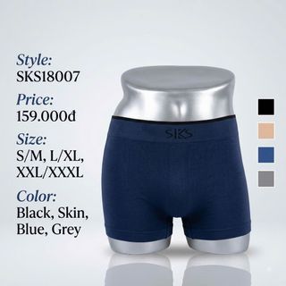 Quần Dệt Boxer Nam Cotton SKS18007