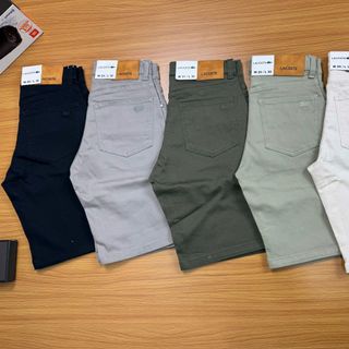 SHORT KAKI JEANS.  chất kk jean co giản.