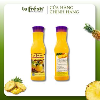 Nước Cốt Thơm LaFresh Đà Lạt 650ml | 50% Trái Thơm | Nguyên Liệu Pha Chế F&B