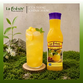 Nước Cốt Thơm LaFresh Đà Lạt 650ml | 50% Trái Thơm | Nguyên Liệu Pha Chế F&B
