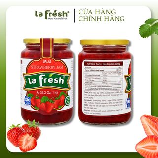 Mứt Dâu Tây LaFresh Đà Lạt 1kg | Nguyên Liệu Pha Chế, Làm Bánh & Topping