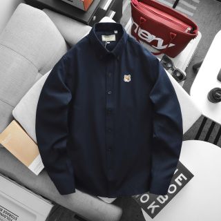 Sơ mi TD Cáo Maison Basic.  Chất vải Oxford chính phẩm, mềm mịn.