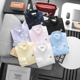 Sơ mi TD Cáo Maison Basic.  Chất vải Oxford chính phẩm, mềm mịn.