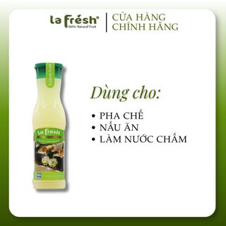 Nước Cốt Chanh Không Đường LaFresh 650ml | 97% Chanh | Nguyên Liệu Pha Chế & Nấu Ăn F&B