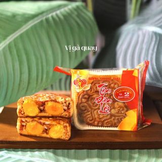🥮 BÁNH TRUNG THU 200G – 2 TRỨNG MUỐI | GÀ QUAY • THẬP CẨM • ĐẬU XANH • KHOAI MÔN • DỪA 🌕