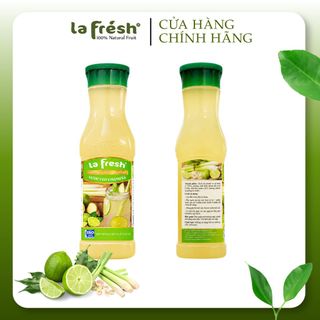Nước Cốt Chanh Sả LaFresh Đà Lạt 650ml | Nguyên Liệu Pha Chế Trà Chanh Sả F&B