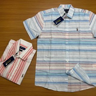 Sơ mi Tay Ngắn sọc polo nam.