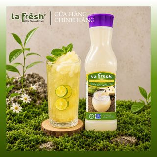 Nước Cốt Mãng Cầu Xiêm LaFresh Đà Lạt 650ml | 50% Thịt Mãng Cầu | Nguyên Liệu Pha Chế F&B