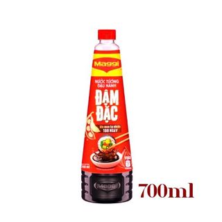 Nước tương Đậu nành Maggi đậm đặc chai nhựa 700m Thùng 12 chai
