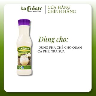 Nước Cốt Mãng Cầu Xiêm LaFresh Đà Lạt 650ml | 50% Thịt Mãng Cầu | Nguyên Liệu Pha Chế F&B