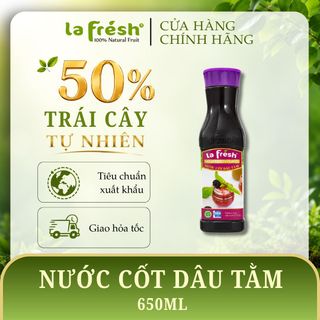 Nước Cốt Dâu Tằm LaFresh Đà Lạt 650ml | Nguyên Liệu Pha Chế Trà Trái Cây F&B