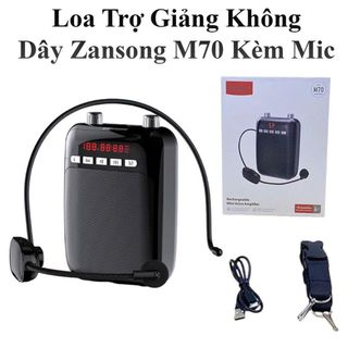 MÁY TRỢ GIẢNG KHÔNG DÂY ZANSONG M70 KÈM MICRO