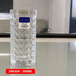 BỘ 6 LY THUỶ TINH CARO CAO 300ml DM304 (T8)