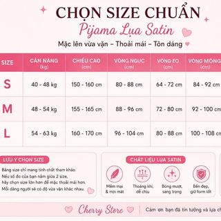 Pijama lụa Satin cao cấp - CHERRY STORE - họa tiết Hồ Điệp trên nền be sang trọng mang phong cách Hàn Quốc - Mã A12