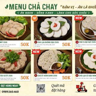 TUYỂN SỈ CHẢ CHAY ĐA DẠNG VỊ – SẢN PHẨM BÁN RA HƠN 1.000 ĐƠN MỖI NGÀY