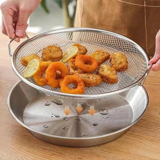 SET KHAY KÈM VỈ LƯỚI LỌC DẦU 20CM (T200)
