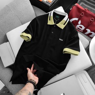 B.O.O.S New Polo Shirt. Mẫu áo polo chất cá sấu cotton 2c mềm mịn.