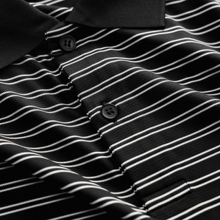 Polo sọc BOSS.  Chất vải rayon mềm - mát - co giãn nhiều.