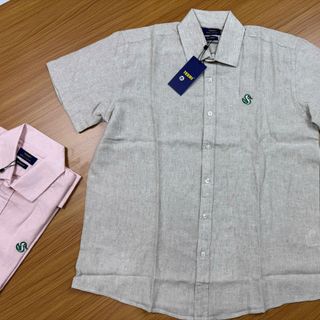 SƠ MI tay ngắn nam, chất linen.