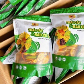Trái Cây Sấy Giòn Thuận Hương Túi Zip In Màu 500g