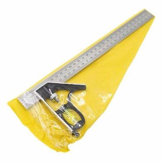 Thước vuông góc thủy ke đo góc eke nivo 45, 90 độ đa năng