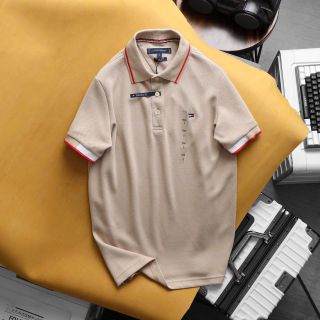 Polo TM Cotton cá sấu 4c nam.