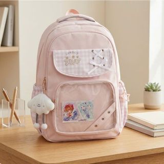 🎀 BALO CHẤM BI NƠ PHỐI KÍNH – A30203, A30209