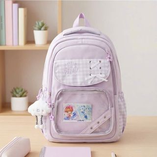 🎀 BALO CHẤM BI NƠ PHỐI KÍNH – A30203, A30209