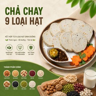 Chả Lụa Tiệt Trung - Chay Mặn Đều Dùng Được