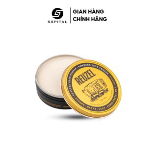Sáp vuốt tóc Reuzel Severed Head (Reuzel Vàng) chính hãng - Giữ nếp cao, Độ bóng thấp, Dễ gội rửa