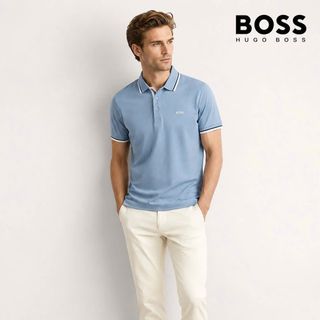 POLO BOSS COTTON NEW. Chất liệu Cotton gai 4c Mịn. cao cấp.