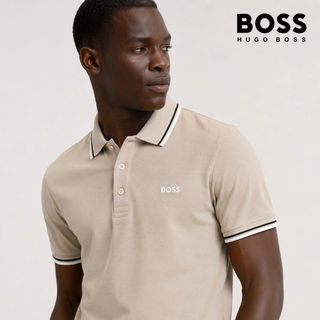 POLO BOSS COTTON NEW. Chất liệu Cotton gai 4c Mịn. cao cấp.