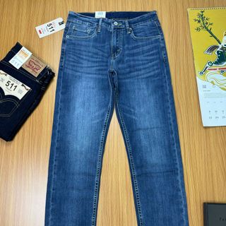 JEANS DÀI LV511 nam, chất vải jeans co giản.