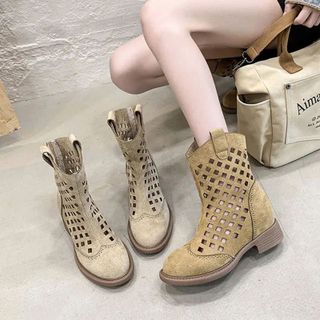 BỐT NỮ HOTTREND TRAN – ĐẾ ĐỘN 6CM, DÁNG XINH, PHỐI OUTFIT CỰC DỄ