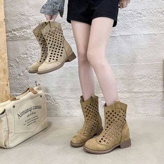 BỐT NỮ HOTTREND TRAN – ĐẾ ĐỘN 6CM, DÁNG XINH, PHỐI OUTFIT CỰC DỄ